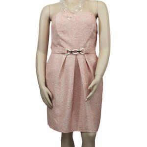 Tahari Elegant Coral Dress Cocktail Party Sz 14 Large